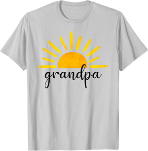 Grandpa of The Birthday First Trip Around the Sun Birthday T-Shirt - T-Shirt | Ash