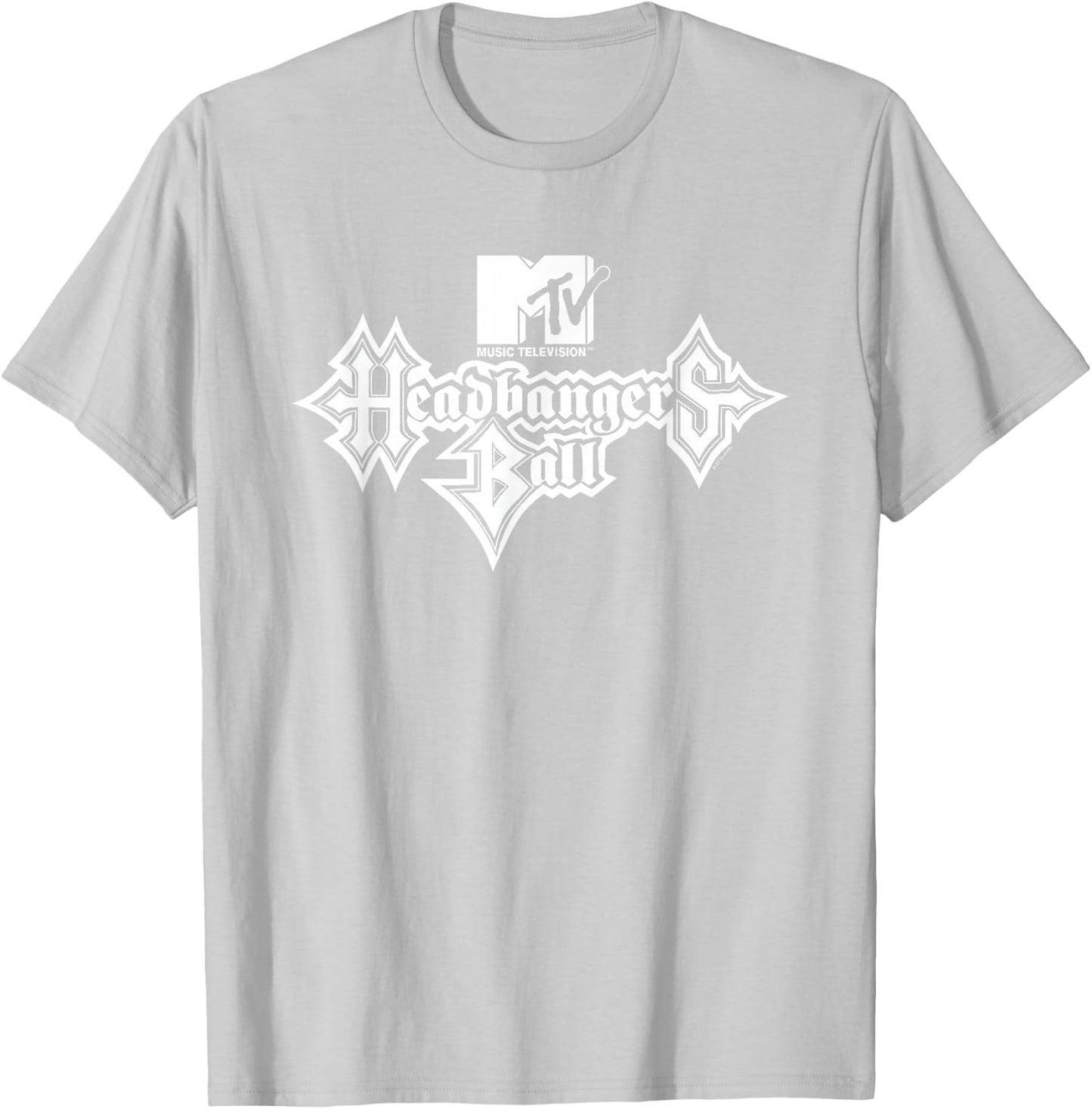Headbangers Ball Logo T-Shirt - T-Shirt | Ash