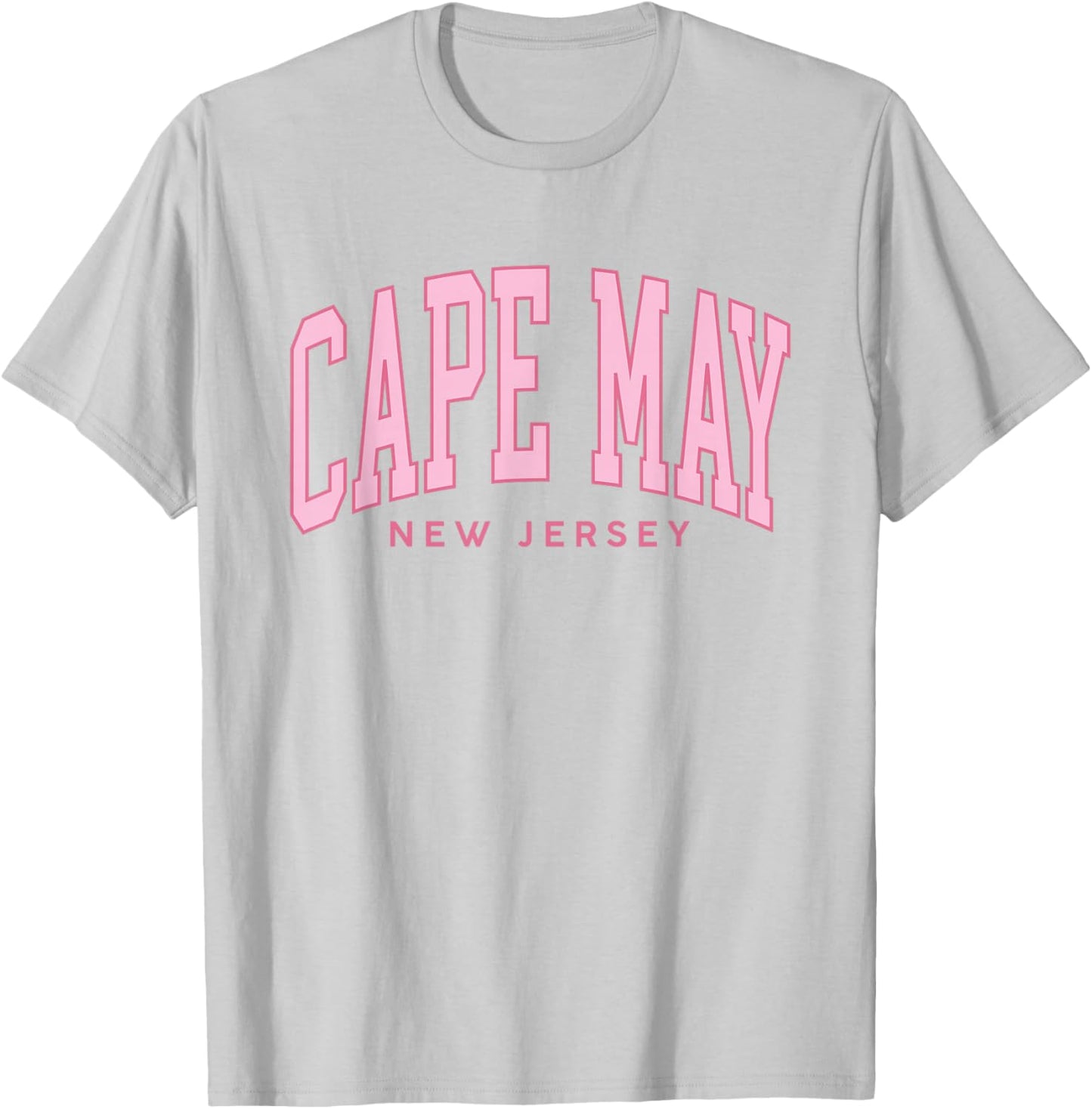 Vintage Cape May NJ retro throwback Beach Preppy girls T-Shirt - T-Shirt | Ash