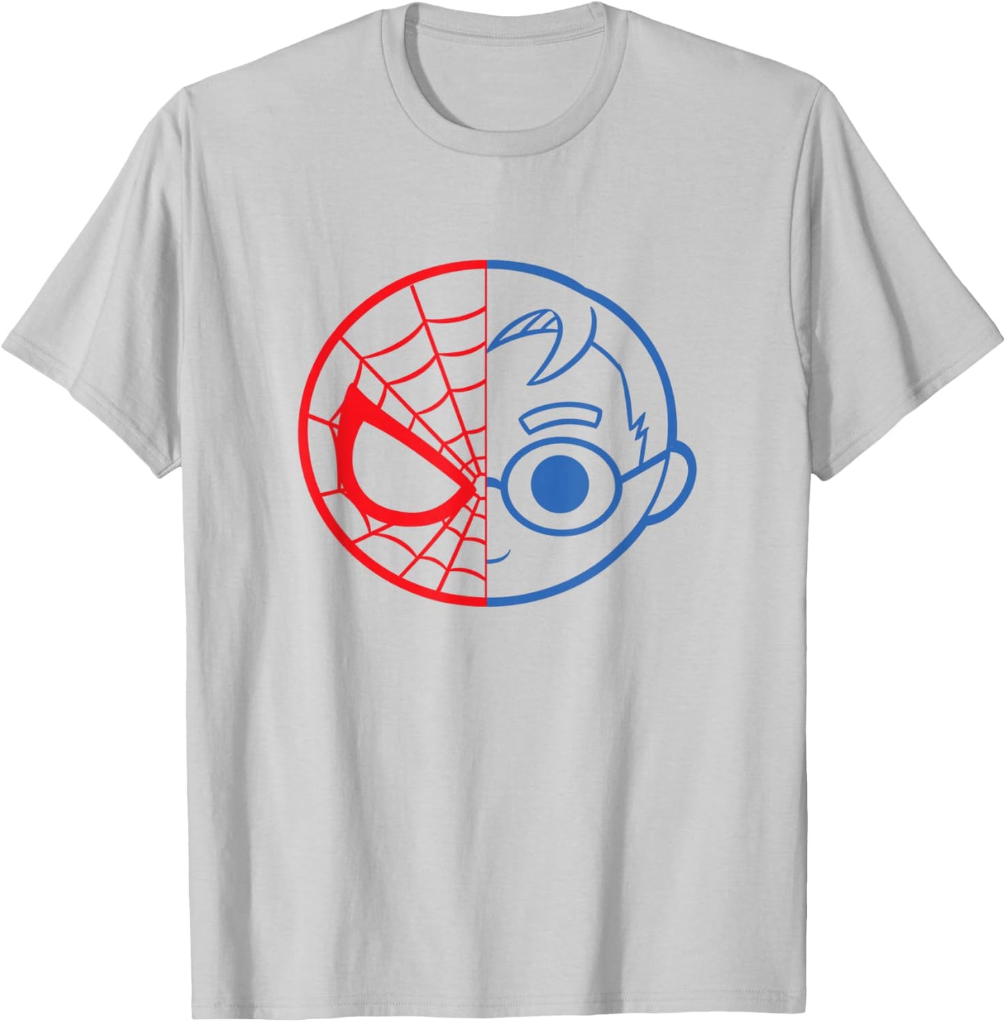 Marvel Comics Retro Classic Spider-Man Peter Parker Chibi T-Shirt - T-Shirt | Ash
