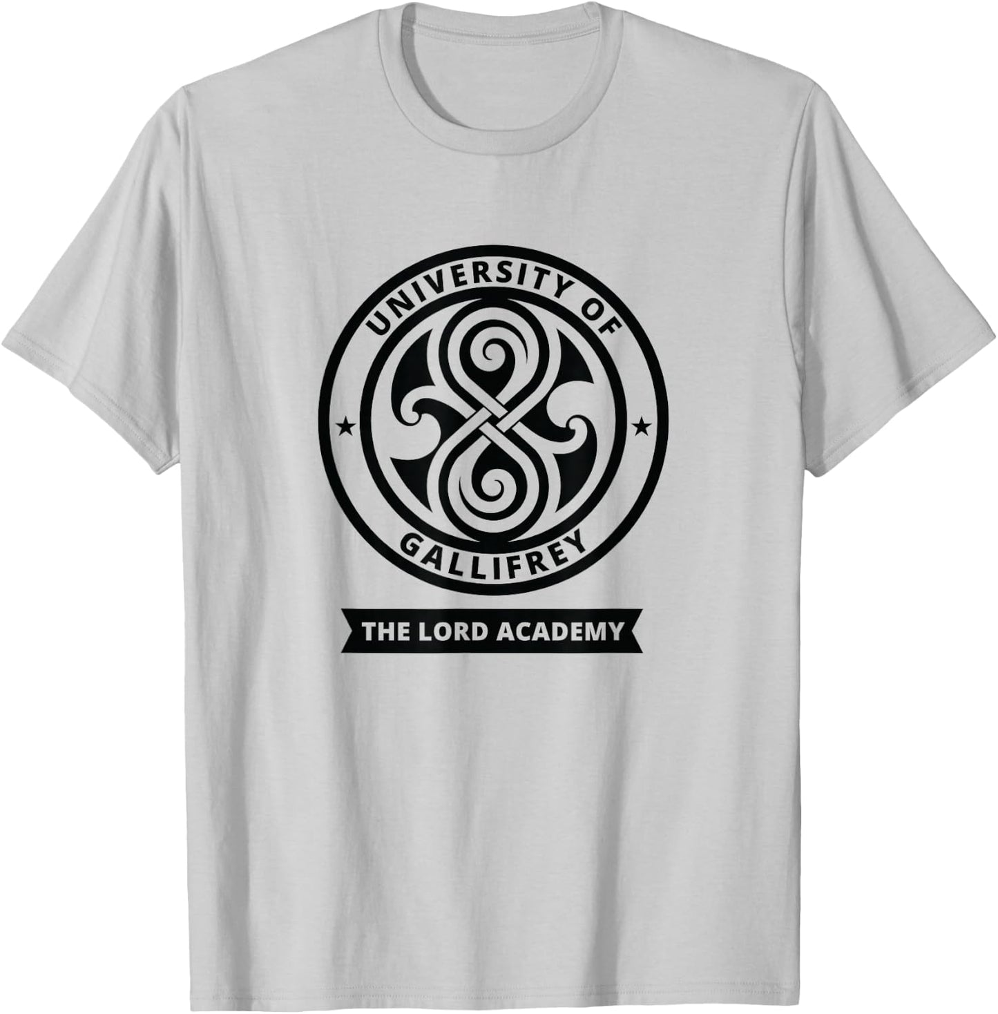 University of Gallifrey Science Fiction Sci-Fi Fan T-Shirt - T-Shirt | Ash