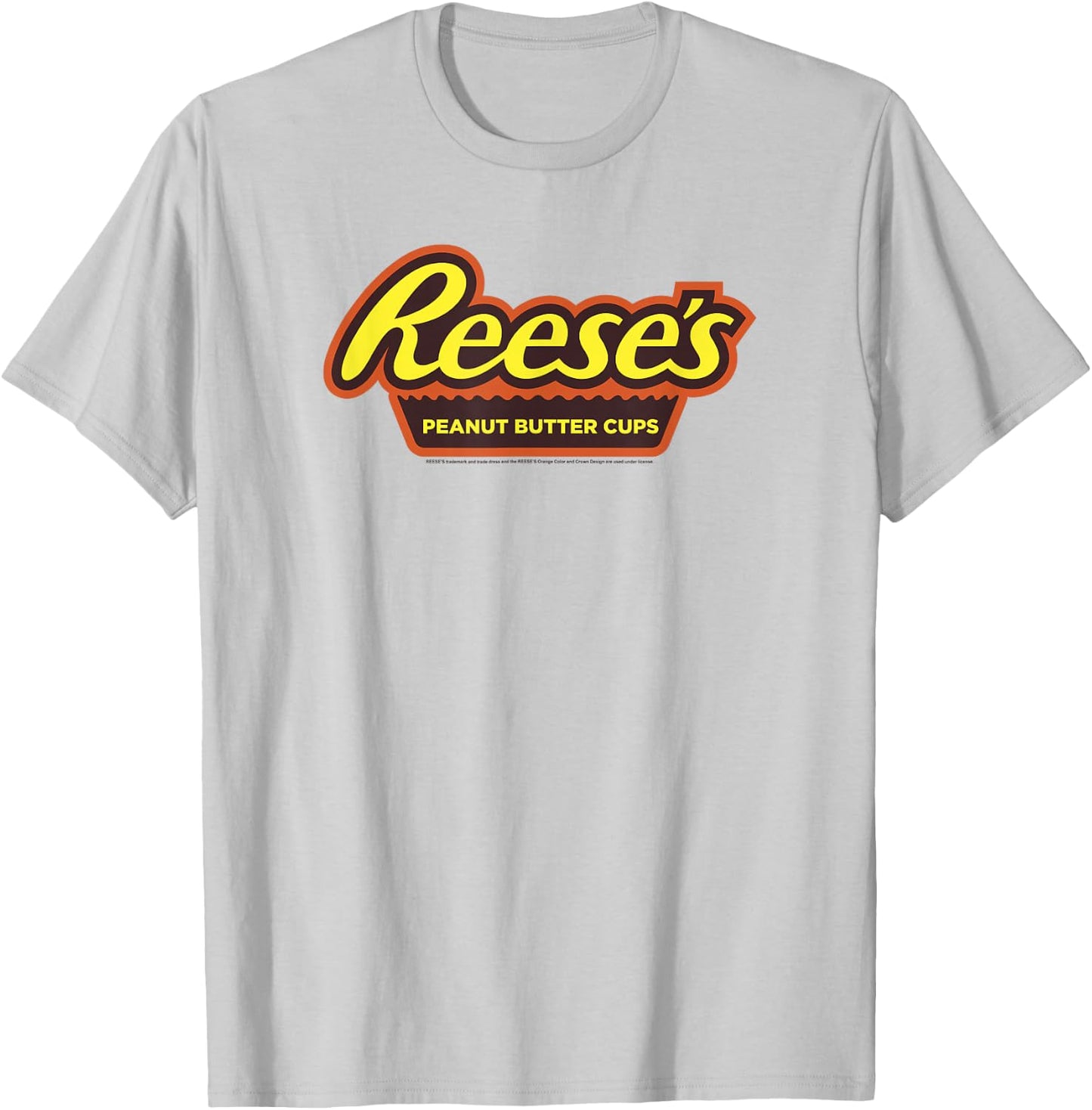Reese's Peanut Butter Cups Basic Logo T-Shirt - T-Shirt | Ash