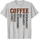 Coffee Christ offers forgiveness for everyone everywhere T-Shirt - T-Shirt | Ash