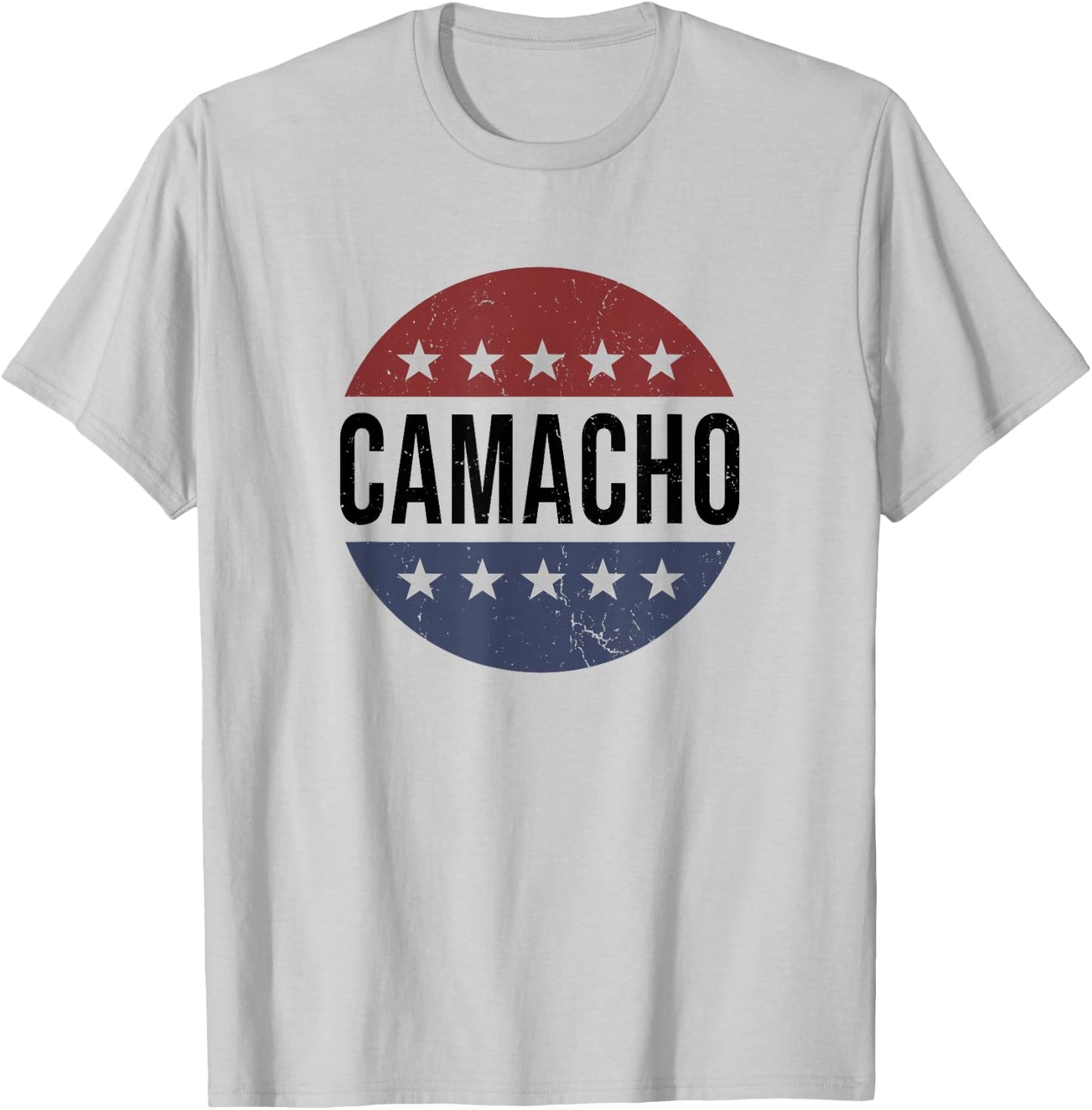 Funny Retro Vintage Vote Camacho 2028 T-Shirt - T-Shirt | Ash