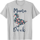 Mama Duck-Shirt Women Farm Mom Funny T-Shirt - T-Shirt | Ash
