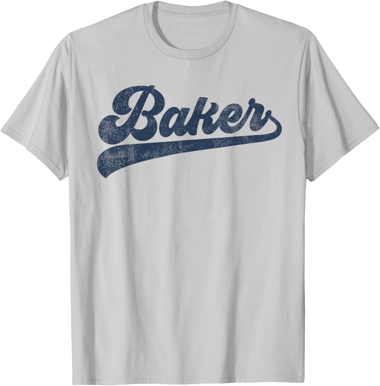 Baker Cute Vintage Graphic Baking T-Shirt - T-Shirt | Ash