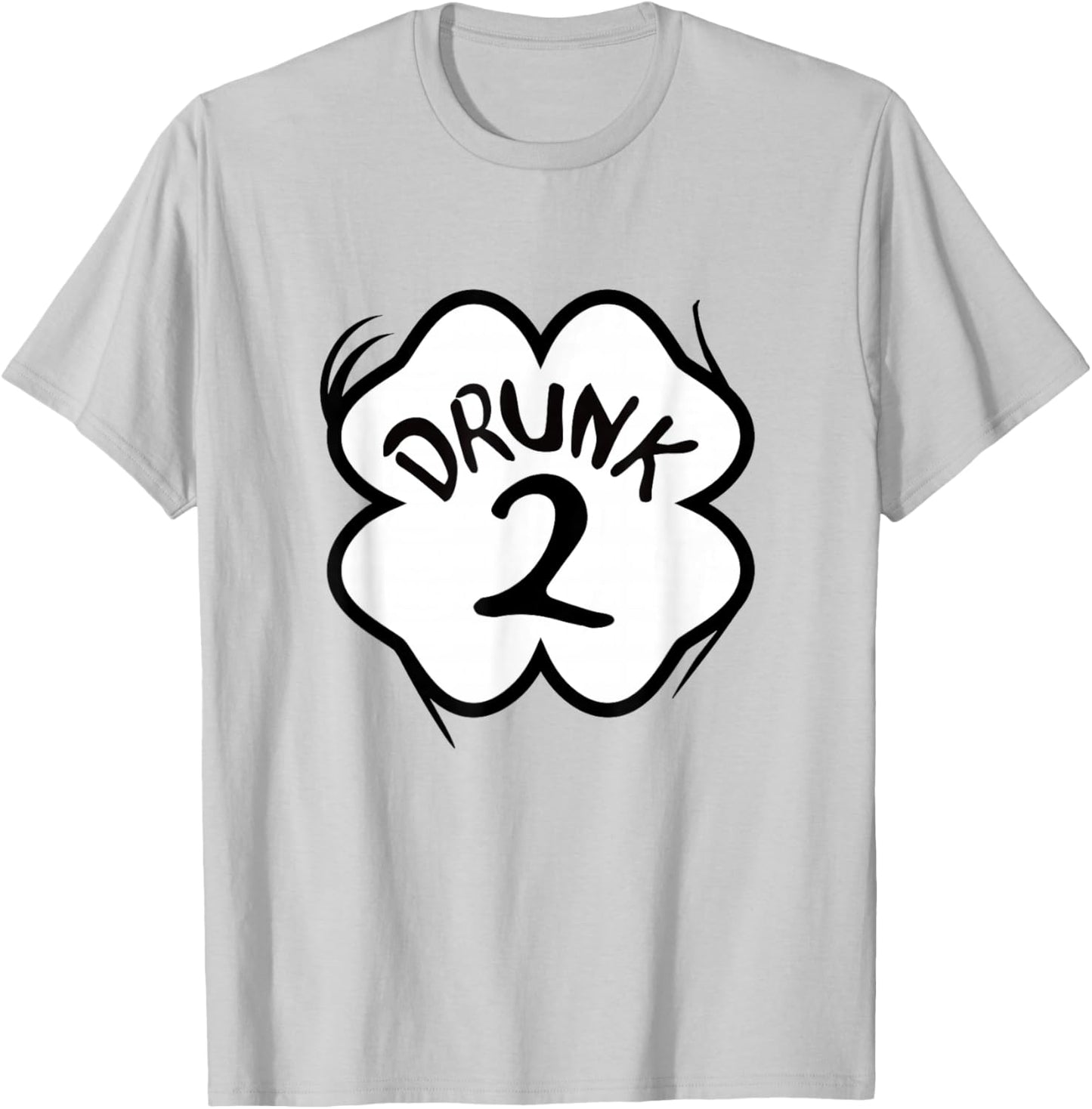 Drunk 2 St Pattys Day Green Drinking Team Group Matching T-Shirt - T-Shirt | Ash