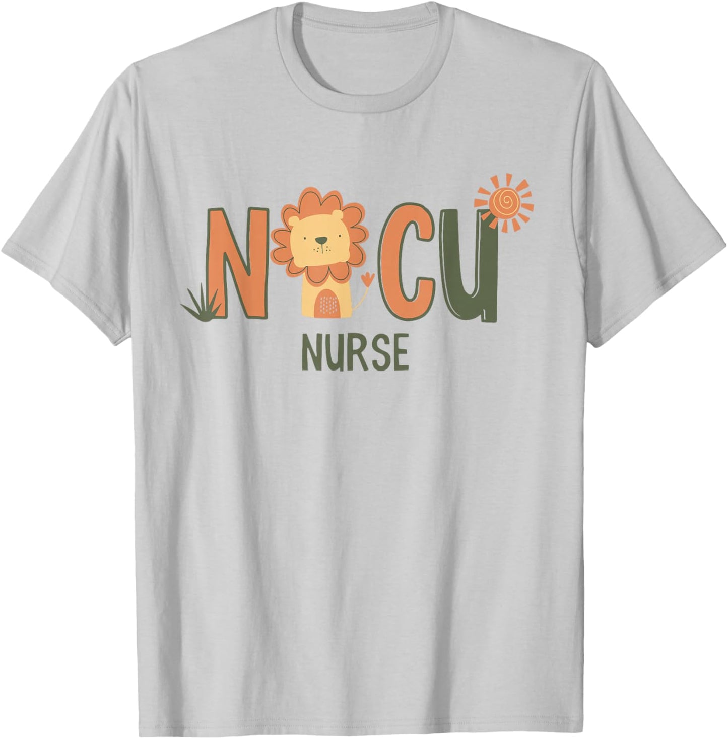 Groovy NICU Nurse ICU Neonatal Team Tiny Humans For T-Shirt - T-Shirt | Ash