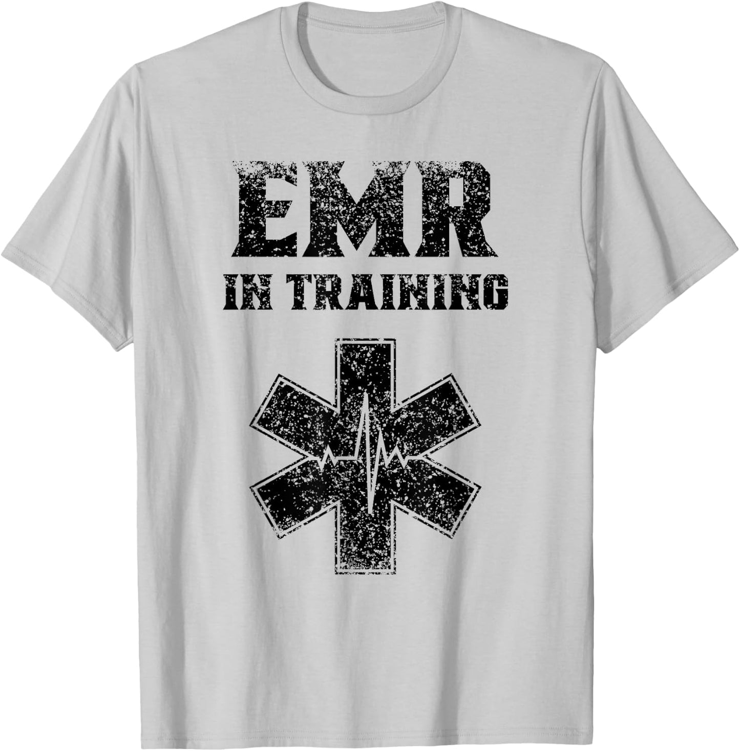 Emergency Medical Responder In Training Emr Emt Ambulance T-Shirt - T-Shirt | Ash