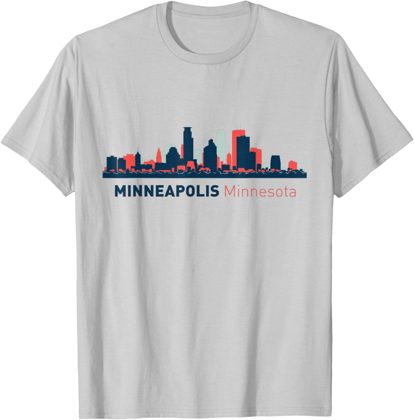 Minneapolis Minnesota I Love T-Shirt - T-Shirt | Ash