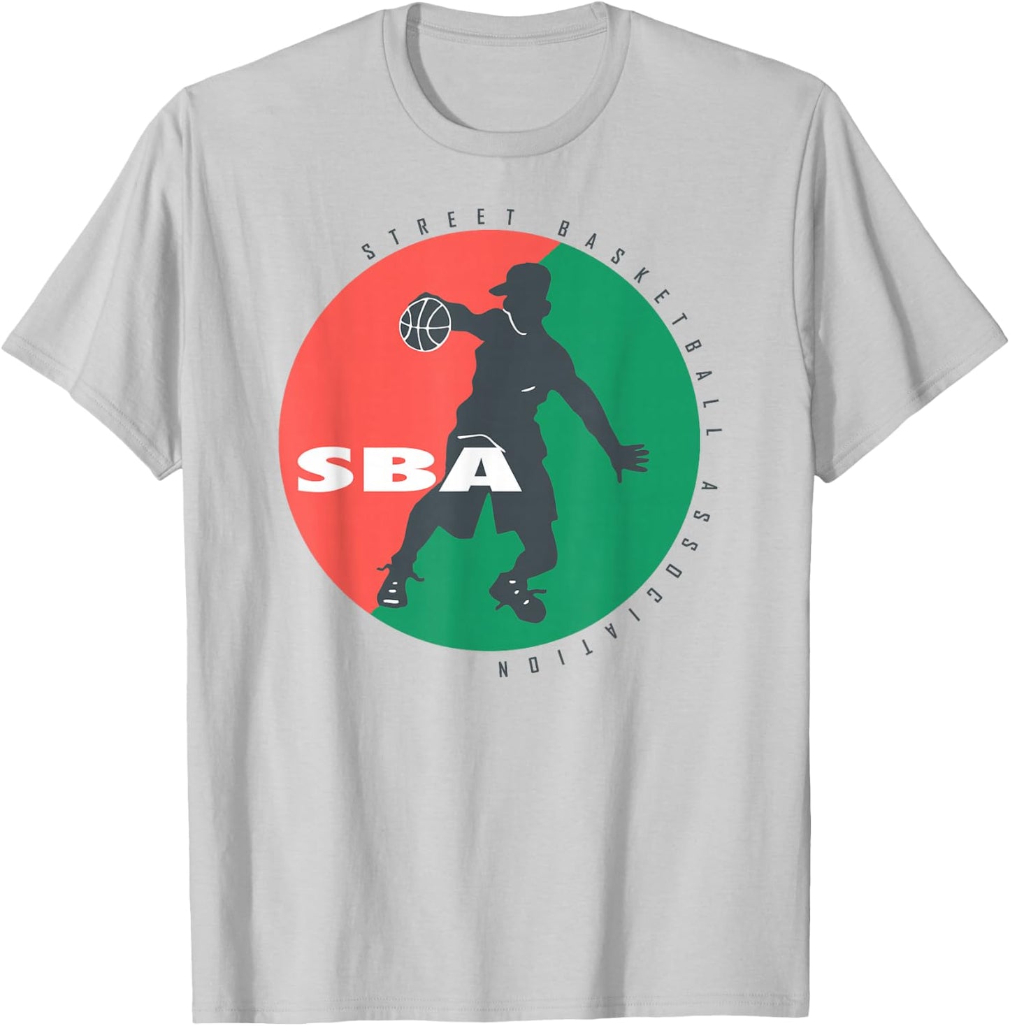 Street Basketball Association T-Shirt - T-Shirt | Ash