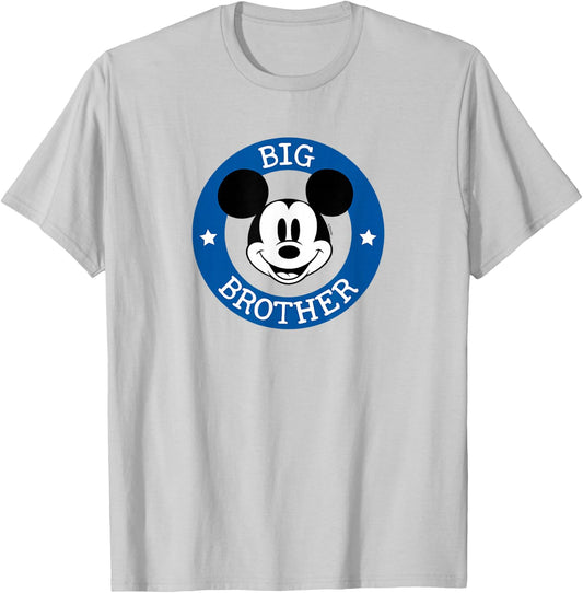 Disney - Mickey Big Brother T-Shirt - T-Shirt | Ash