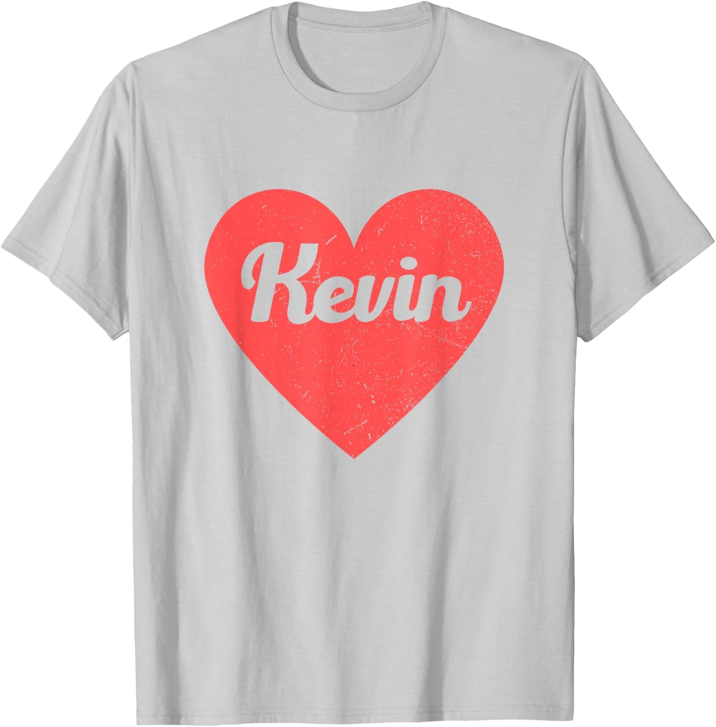 I Heart Kevin - First Names and Hearts, I Love Kevin T-Shirt - T-Shirt | Ash