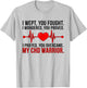 CHD Mom Of A CHD Warrior Mother Congenital Heart Disease T-Shirt - T-Shirt | Ash