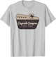 Caprock Canyons State Park Texas TX Welcome Sign Vacation T-Shirt - T-Shirt | Ash