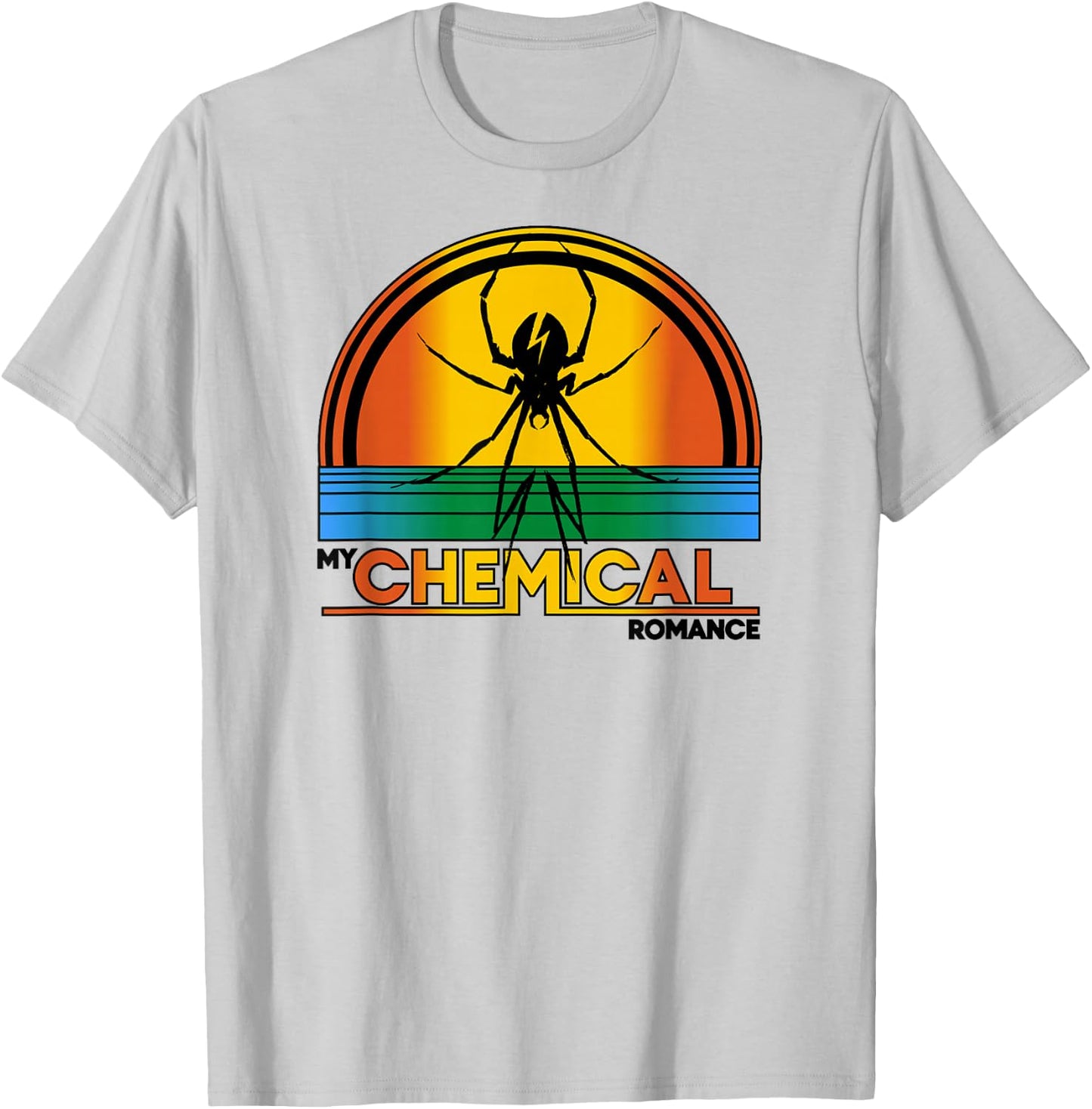 My Chemical Romance Spider Rising T-Shirt - T-Shirt | Ash