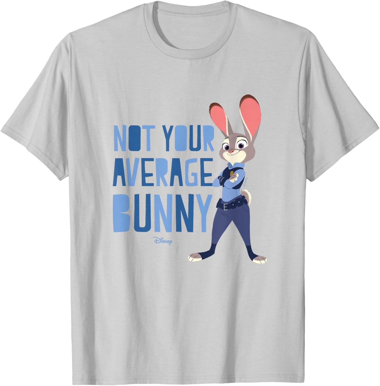 Zootopia - Judy Not Your Average Bunny T-Shirt - T-Shirt | Ash
