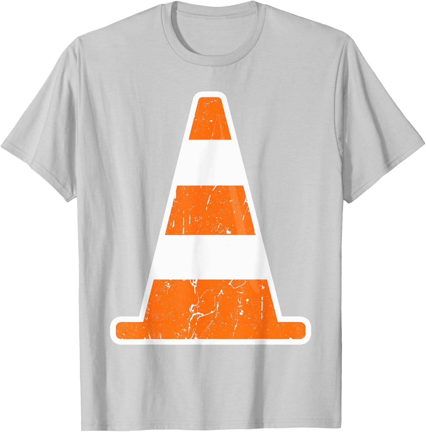 Traffic Cone Costume T-Shirt - T-Shirt | Ash