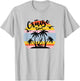 Retro On Cruise Time Summer Vacation Outfits Men T-Shirt - T-Shirt | Ash
