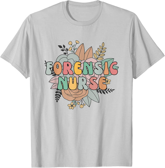 Forensic Nurse Correctional Nursing Medical Nurse Department T-Shirt - T-Shirt | Ash