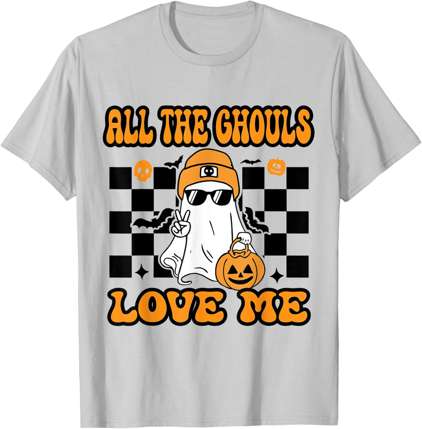 All The Ghouls Love Me Halloween Costume Toddler Boy baby T-Shirt - T-Shirt | Ash