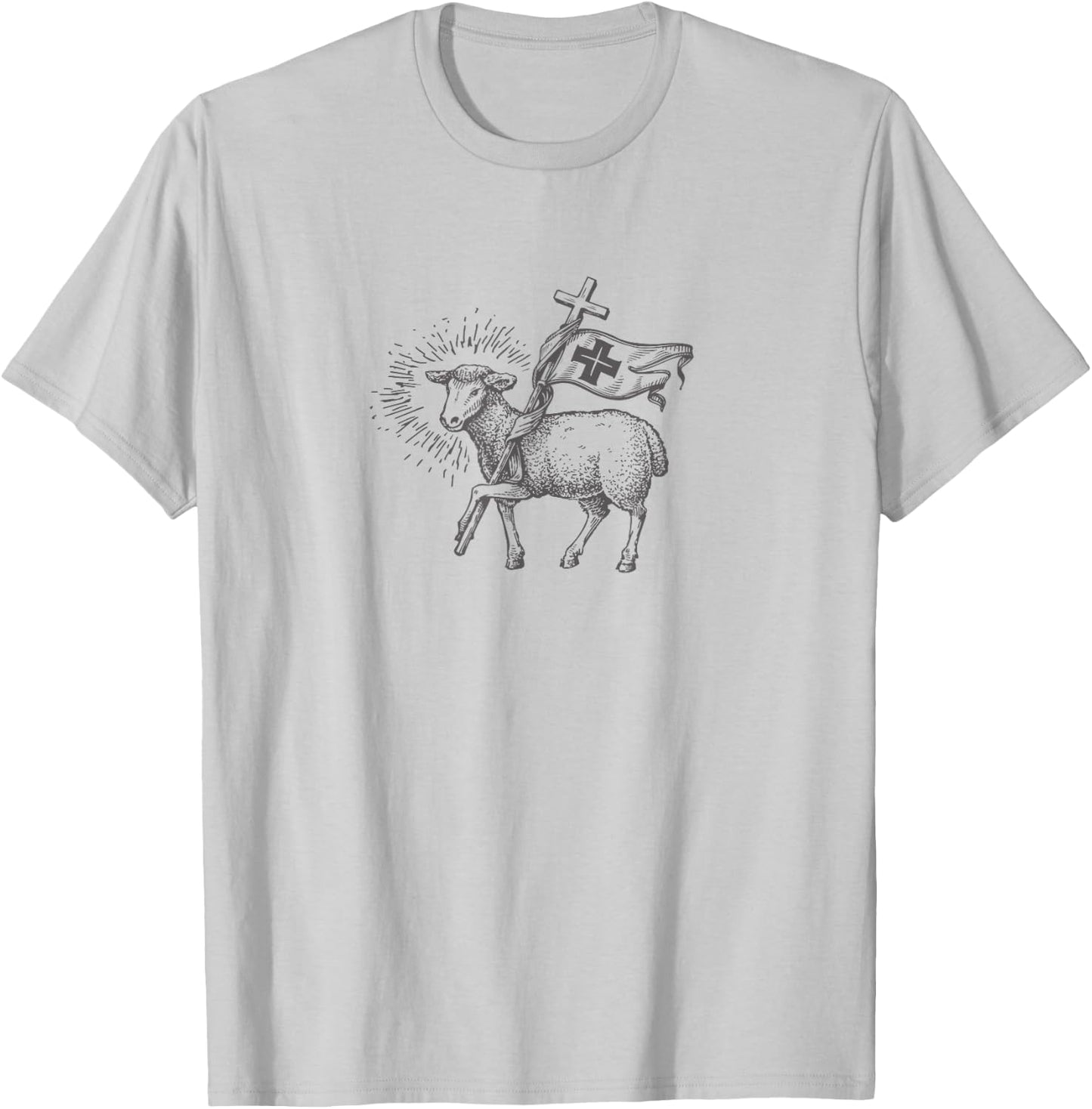 Agnus Dei T-Shirt - T-Shirt | Ash