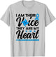 I'm Their Voice Child Abuse Prevention Awareness Month T-Shirt - T-Shirt | Ash