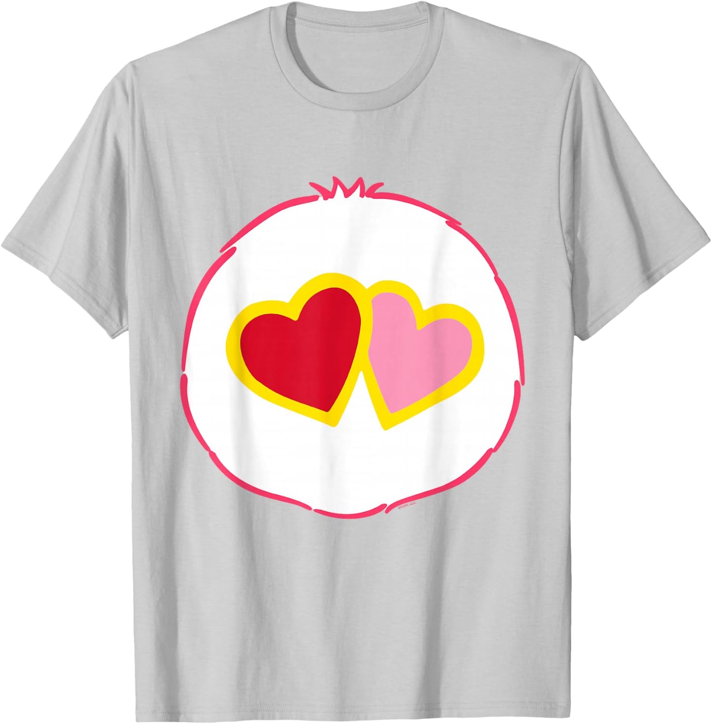Care Bears Love-a-Lot Belly Halloween Costume T-Shirt - T-Shirt | Ash