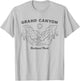Retro Grand Canyon National Park Arizona Hiking T-Shirt - T-Shirt | Ash