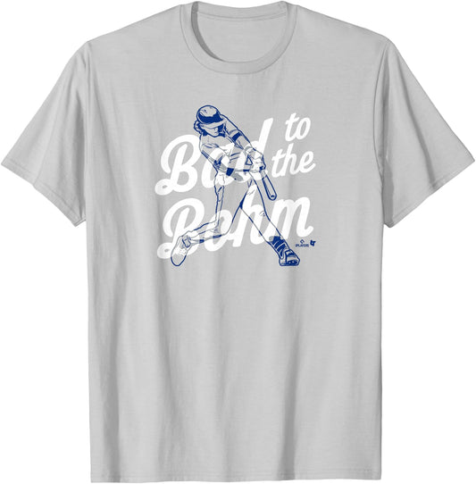 Alec Bohm - Bad to the Bohm - Philadelphia Baseball T-Shirt - T-Shirt | Ash