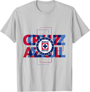 Cruz Azul - Score Big with Our Exclusive Collection T-Shirt - T-Shirt | Ash