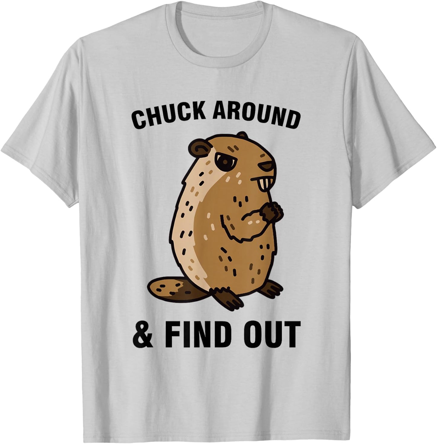 Chuck around and find out T-Shirt - T-Shirt | Ash