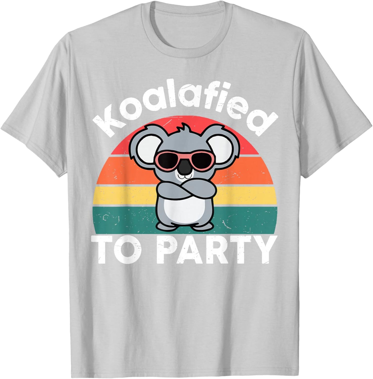 Cute Koalafied Shirt to Party Men Kids Boys Girl Women Koala T-Shirt - T-Shirt | Ash
