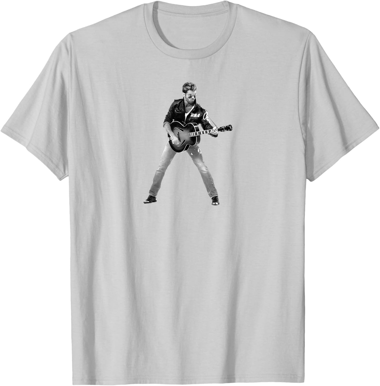 George Michael - Faith Guitar T-Shirt - T-Shirt | Ash
