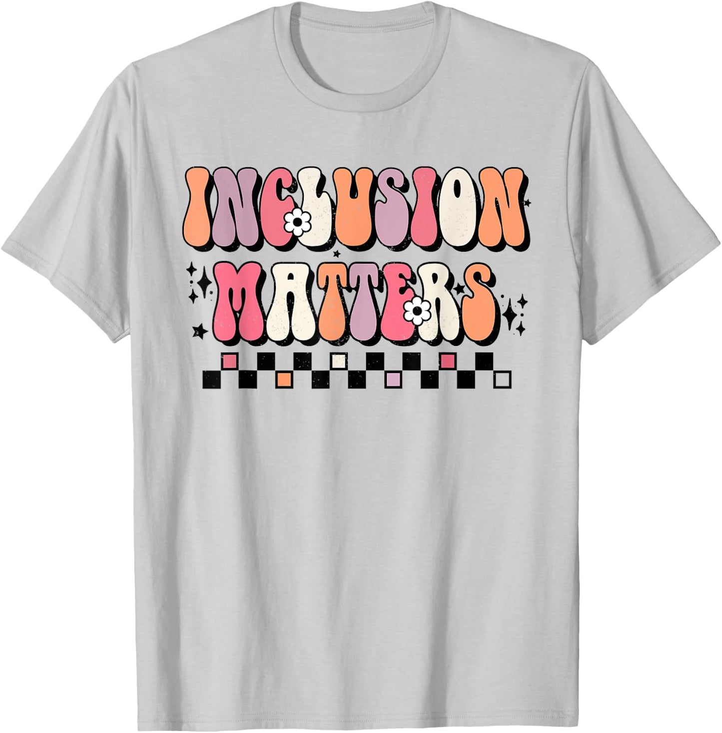 Boho Inclusion Matters Special Education SPED Teacher Women T-Shirt - T-Shirt | Ash