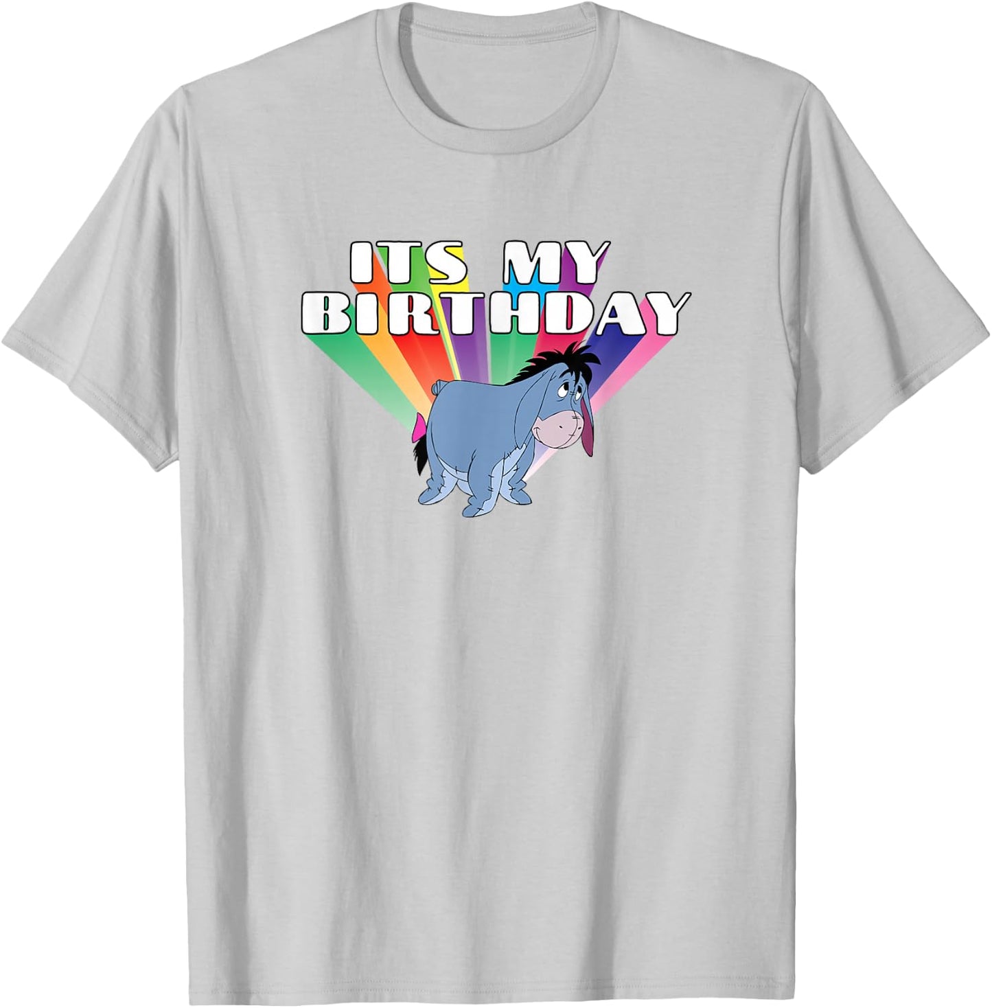 Eeyore - It's My Birthday T-Shirt - T-Shirt | Ash