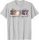 Spooky Support Squad Halloween School Office Staff Employees T-Shirt - T-Shirt | Ash