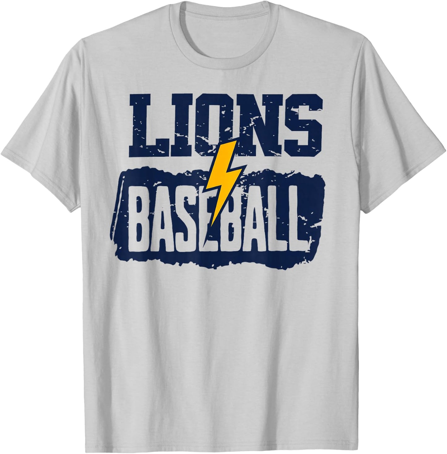 Lions baseball T-Shirt - T-Shirt | Ash