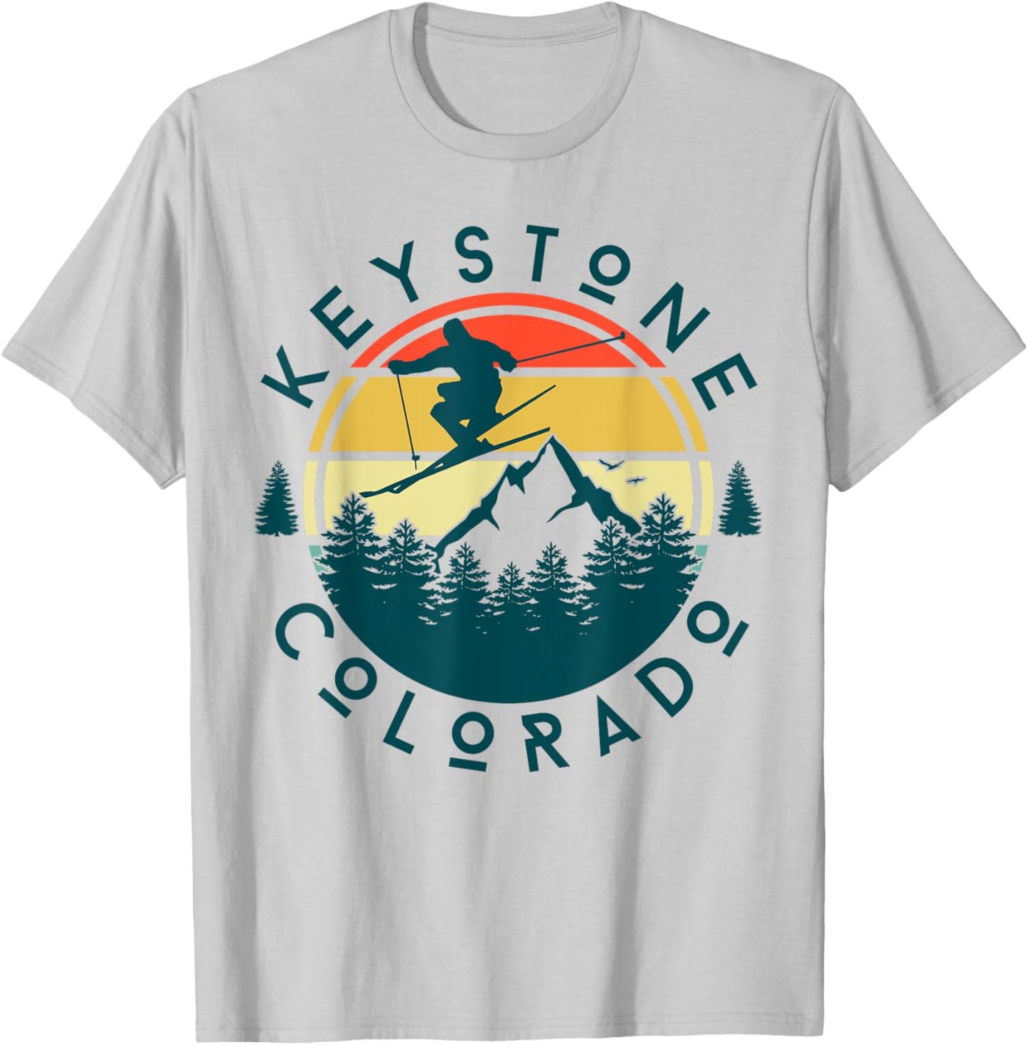 Keystone Colorado T-Shirt - T-Shirt | Ash