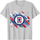 Cruz Azul - Score Big with Our Exclusive Collection T-Shirt - T-Shirt | Ash