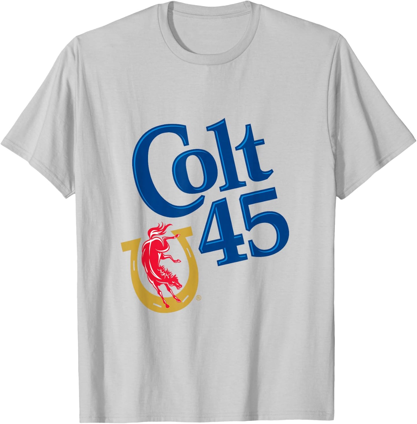 Colt 45 Beer Style - Logo T-Shirt - T-Shirt | Ash