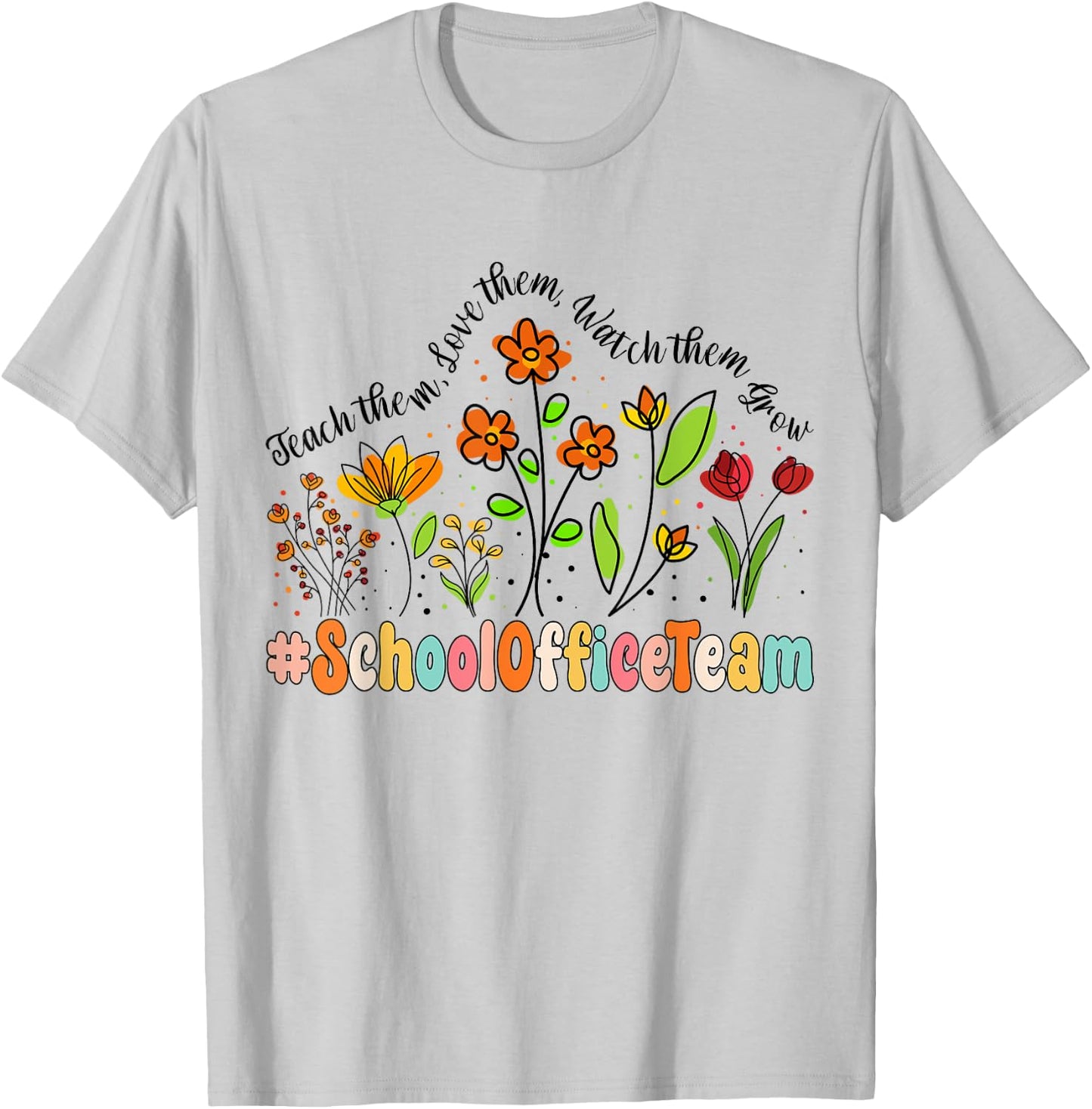 School Office Team Appreciation Week Back to School T-Shirt - T-Shirt | Ash