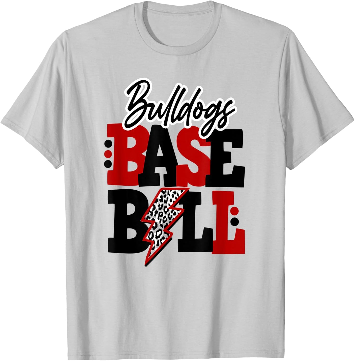 Bulldogs Baseball Bulldog Bulldogs Bull dogs Bulldod Men Women Kids T-Shirt - T-Shirt | Ash