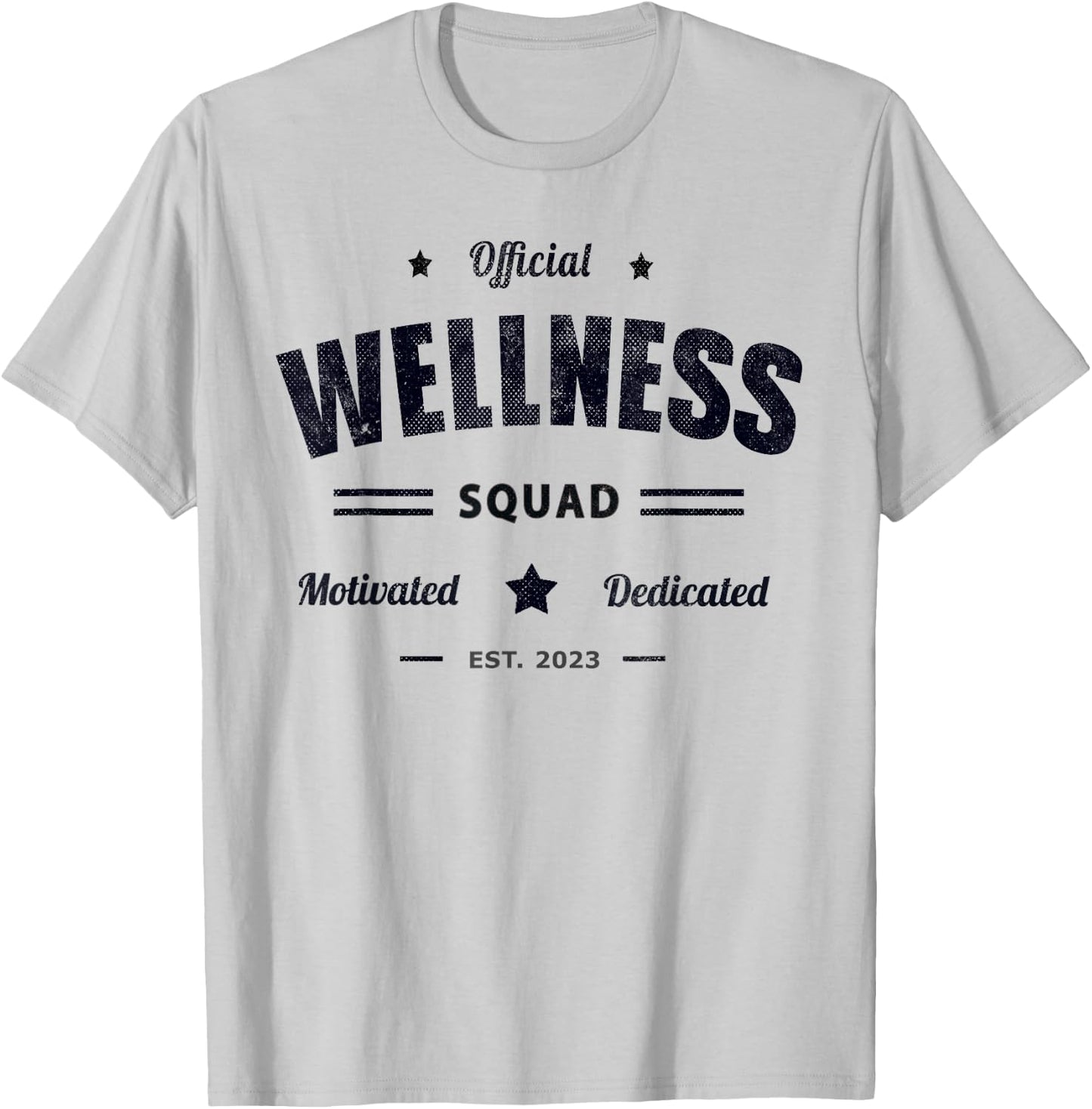 Official WELLNESS SQUAD P.E Crew Health Trainer Coach Nurse T-Shirt - T-Shirt | Ash