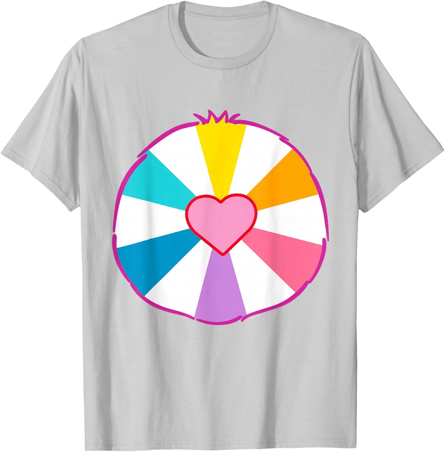 Care Bears Hopeful Heart Belly Halloween Costume T-Shirt - T-Shirt | Ash
