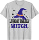 Laundry Worker Witch Halloween Funny Matching Group Costume T-Shirt - T-Shirt | Ash