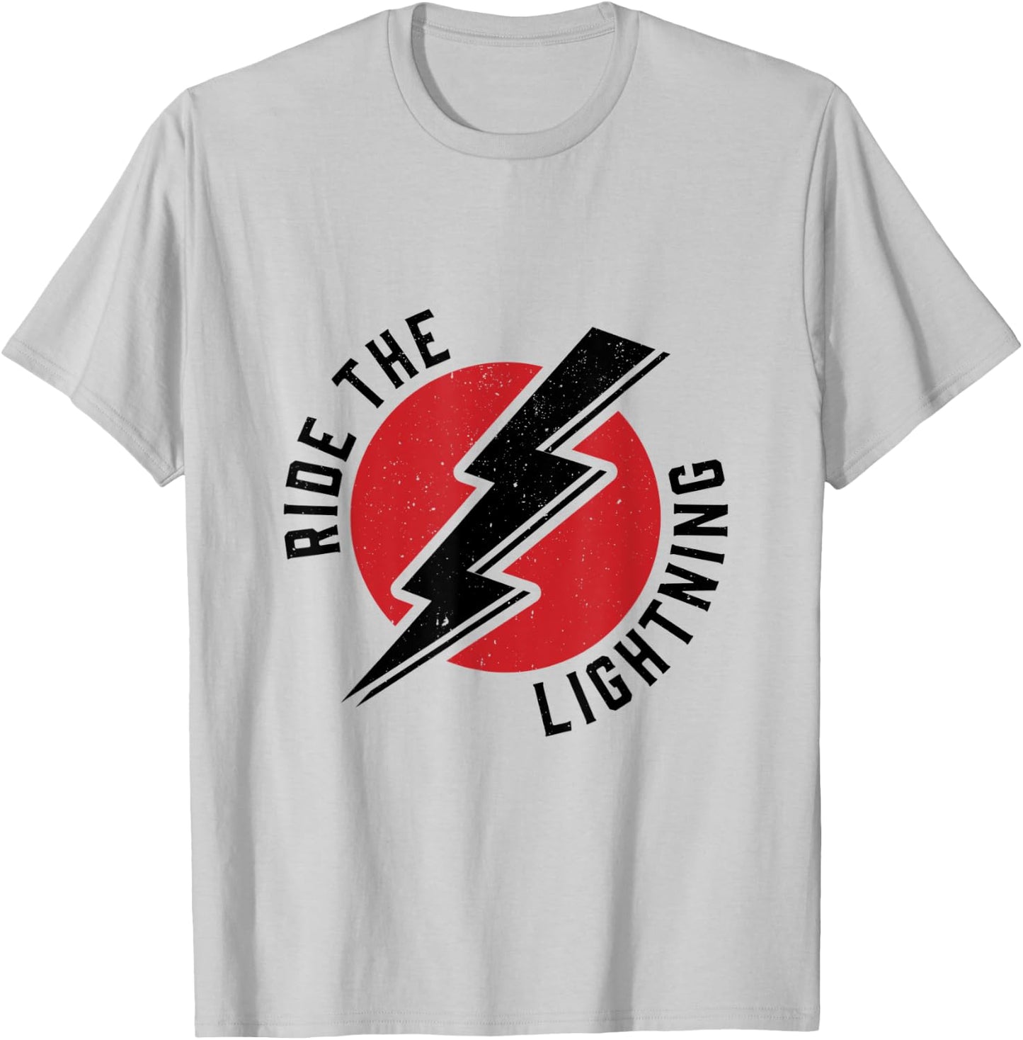 Electric Vehicle Electric Car Ride The Lightning T-Shirt - T-Shirt | Ash