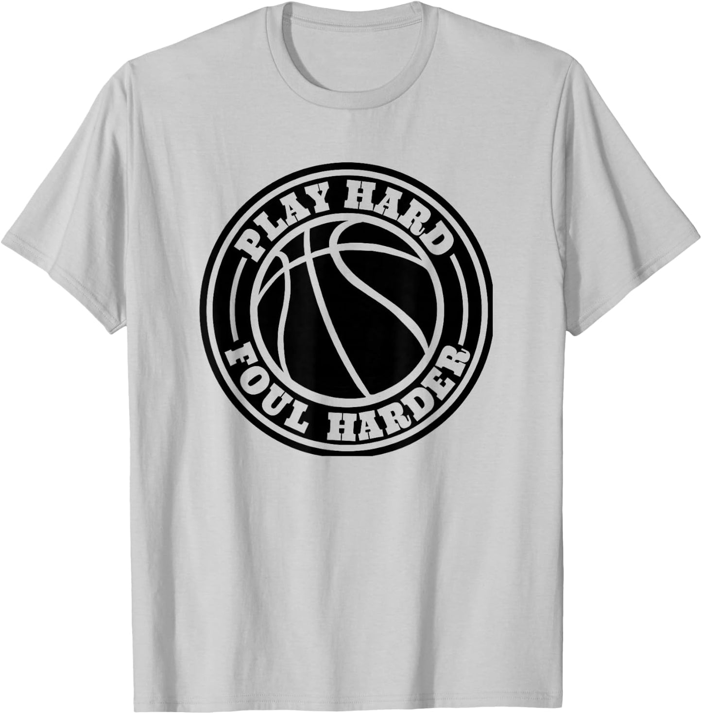 Player Hoops - Bball Streetball Basketball Fouls T-Shirt - T-Shirt | Ash