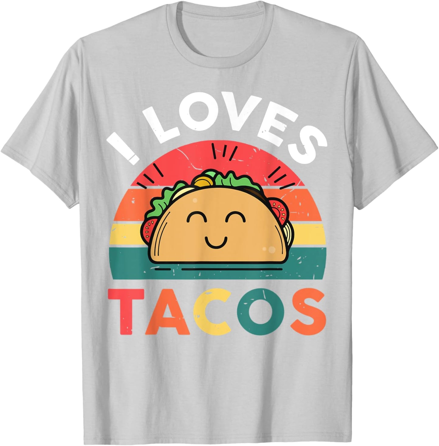 Cinco De Mayo I Loves Taco Shirt Mexican Kids Boy Toddler T-Shirt - T-Shirt | Ash