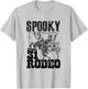 Spooky Hollow Rodeo Western Skeleton Cowboy Halloween T-Shirt - T-Shirt | Ash